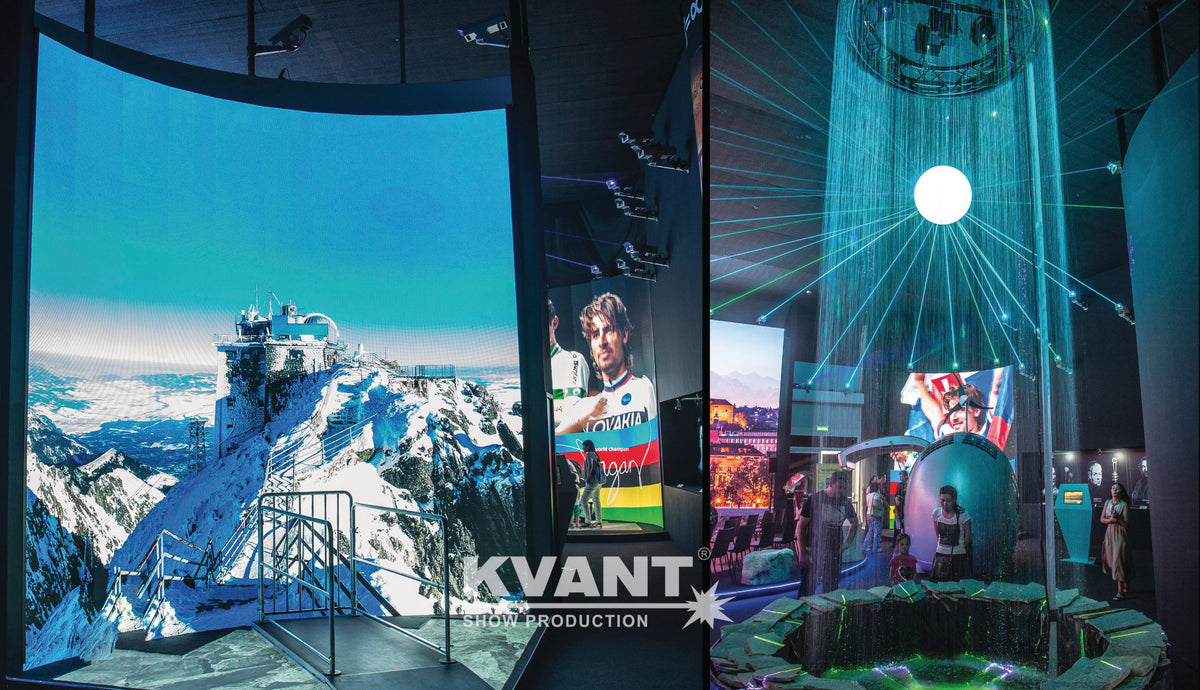 Projected Led Screen LED SCREEN PROJECTION – Kvant Show Production